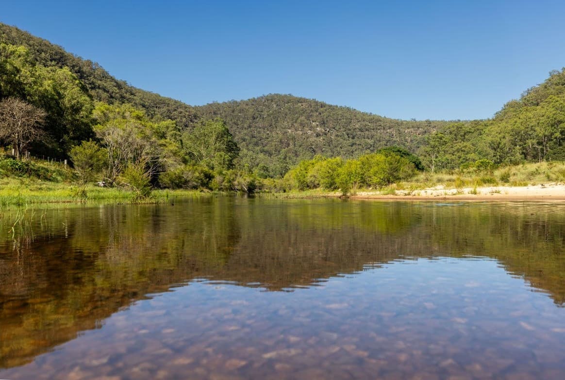 Deep swimming hole on Webbs Creek